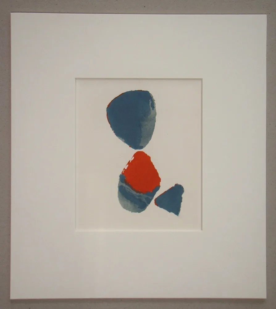 Estêncil De Stael - Sans titre - pour René Char, 1952