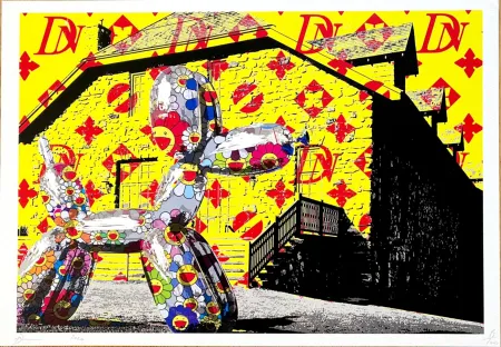 Gravura Digital Death Nyc - Balloon Dog
