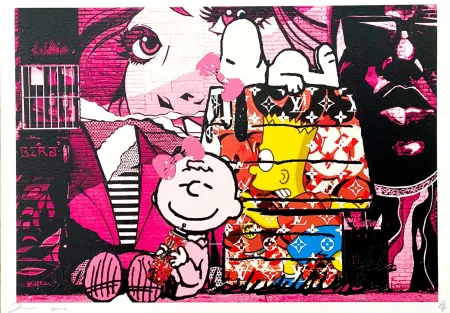 Gravura Digital Death Nyc - Bart Graffiti