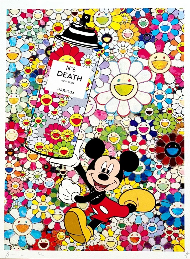 Gravura Digital Death Nyc - Mickey Mouse