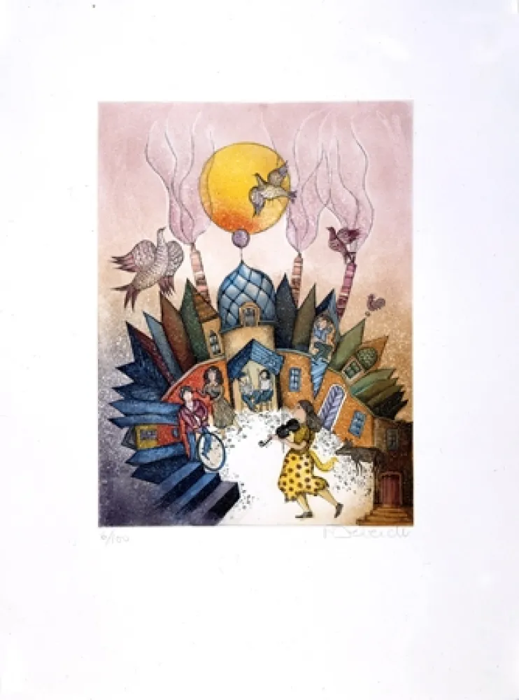 Água-Forte E Água-Tinta Deberdt - Fontaines