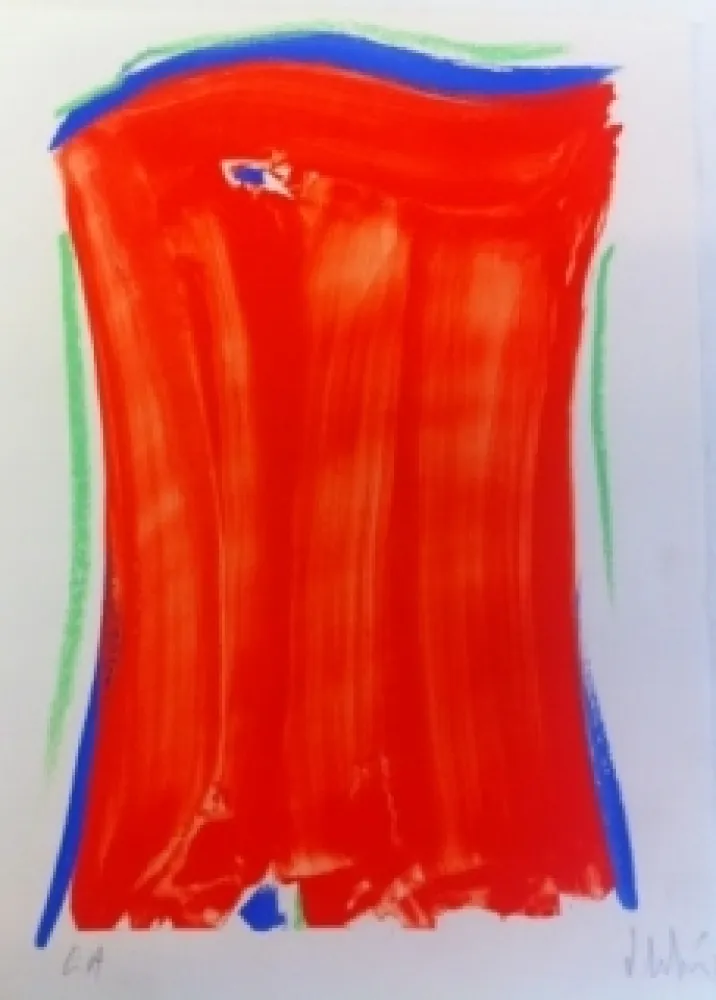 Litografia Debré - Composition abstrait