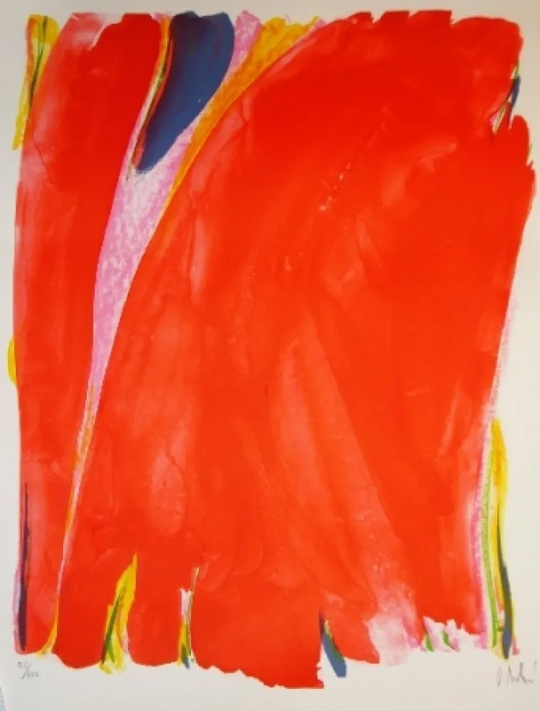 Litografia Debré - Composition abstraite