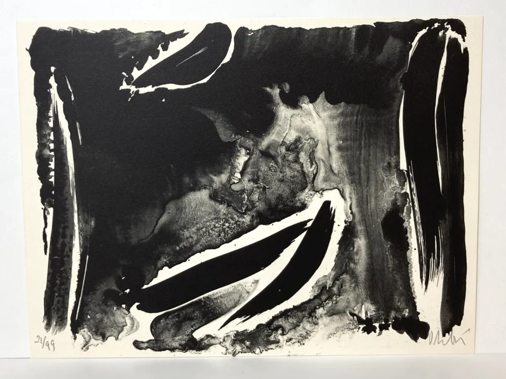 Litografia Debré - Les ambassadeurs, 1989.