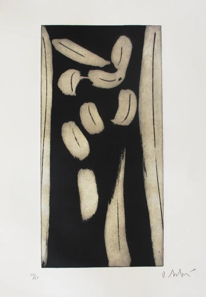 Água-Forte E Água-Tinta Debré - Petit signe-Personnage V