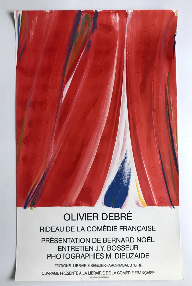 Cartaz Debré - Rideau de la Comédie française
