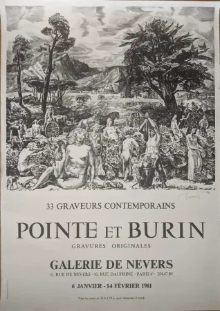 Cartaz Decaris - Grandes vendanges I