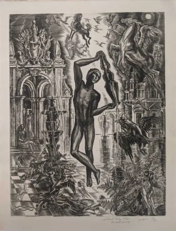 Água-Forte Decaris - Le Verseau / Aquarius