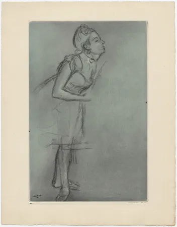 Água-Forte E Água-Tinta Degas - Danseuse (étude, vers 1878)