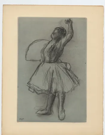 Água-Forte E Água-Tinta Degas - Danseuse (étude, vers 1890)