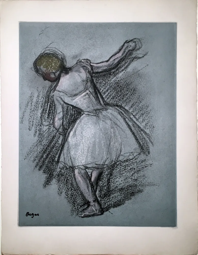 Água-Forte E Água-Tinta Degas - Danseuse (étude, vers 1890)