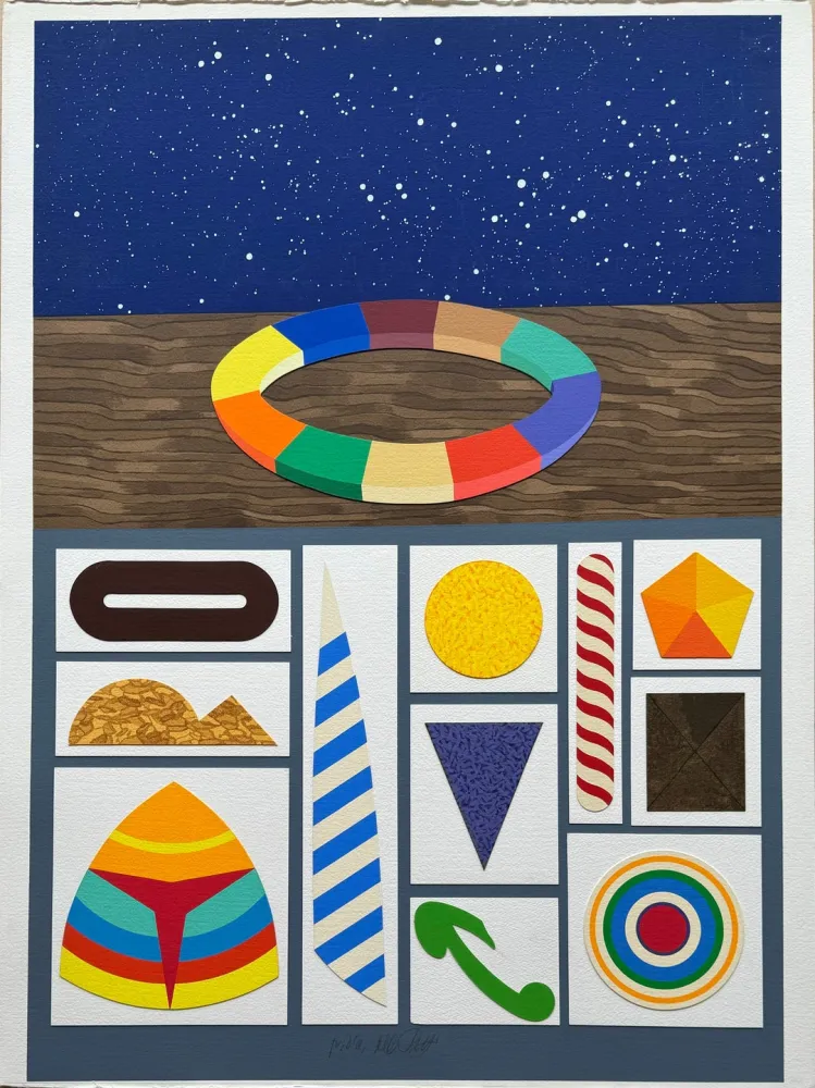 Serigrafia Del Pezzo - Astrazione III