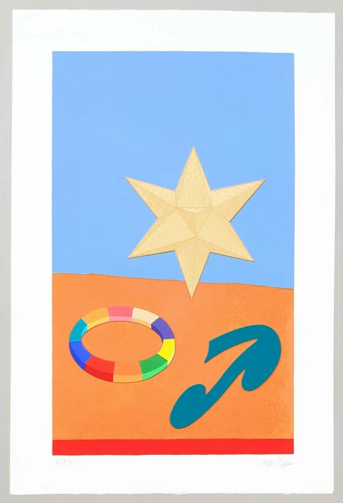 Serigrafia Del Pezzo - Composizione