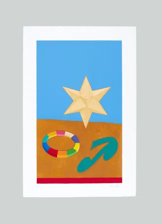 Serigrafia Del Pezzo - Stella