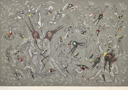 Serigrafia Del Rio - Cuerpos celestial