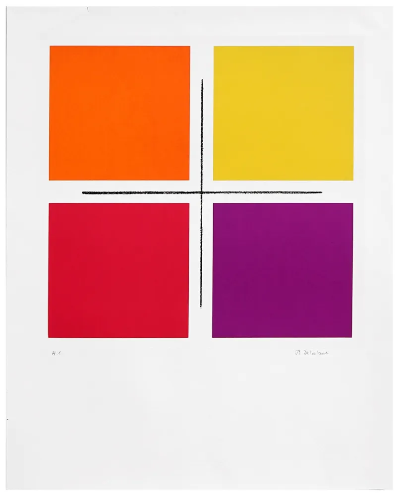 Serigrafia Delahaut - Sans titre