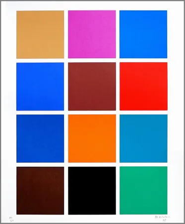 Serigrafia Delahaut - Sans titre