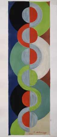 Litografia Delaunay - (After) Rythme, 1980