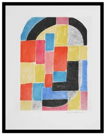 Gravura Delaunay - Cathédrale
