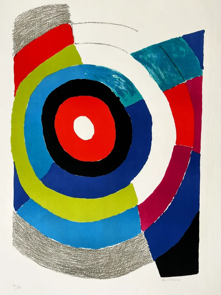 Litografia Delaunay - Cible