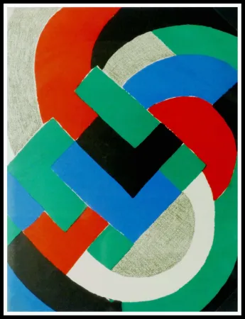 Litografia Delaunay - COMPOSITION 