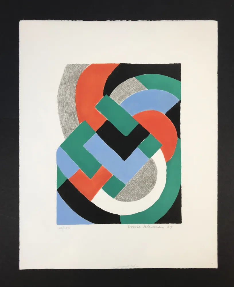Serigrafia Delaunay - Composition