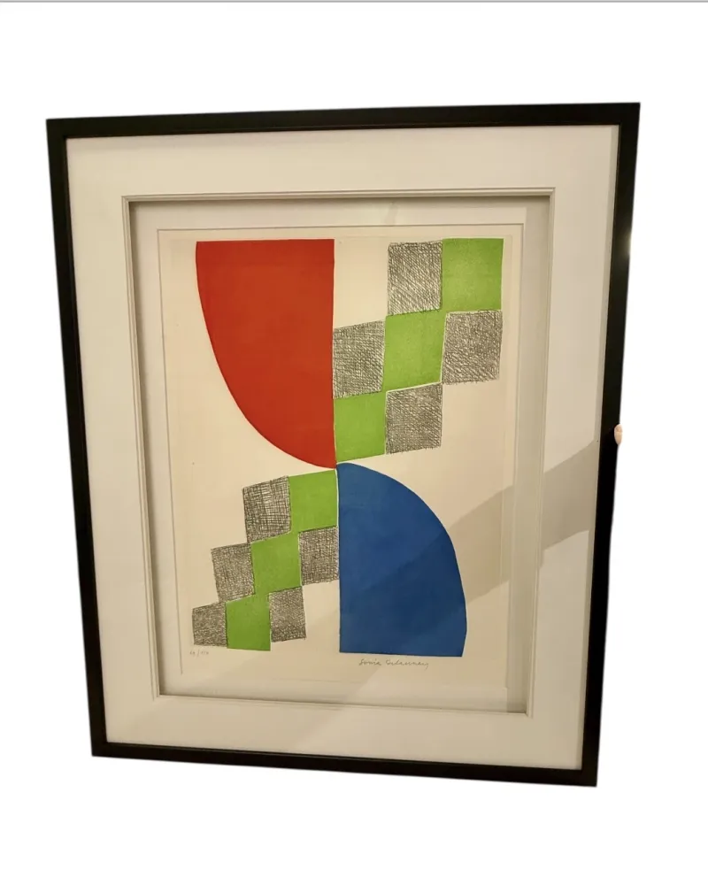 Água-Forte E Água-Tinta Delaunay - Composition