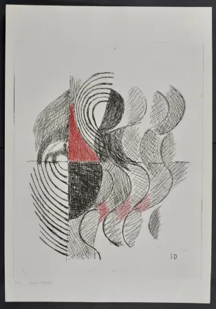 Água-Forte Delaunay - Composition, 1965