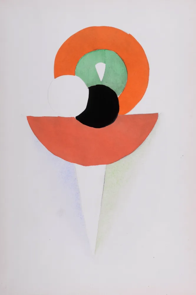 Estêncil Delaunay -  Costumes (D), 1969