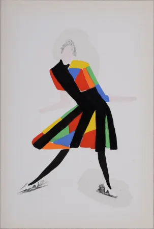 Estêncil Delaunay - Costumes (G), 1969