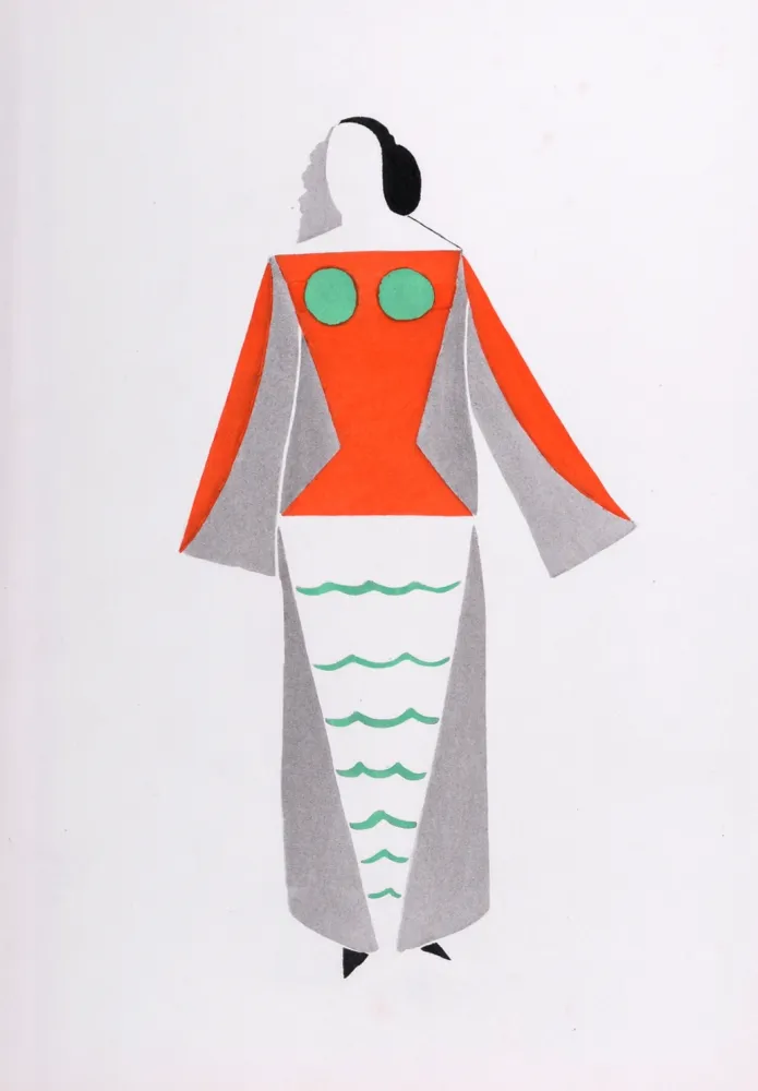 Estêncil Delaunay - Costumes (W), 1969