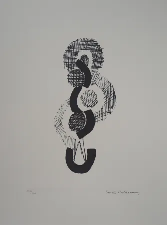 Litografia Delaunay - Danse, rythme sans fin