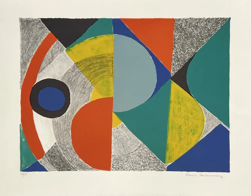 Litografia Delaunay - Horizontale