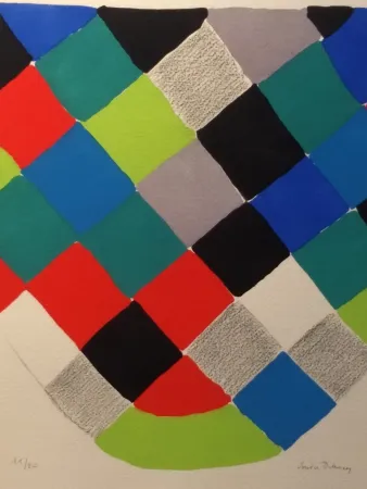 Estêncil Delaunay - Les Illuminations