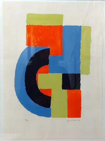 Estêncil Delaunay - Les illuminations de Rimbaud 