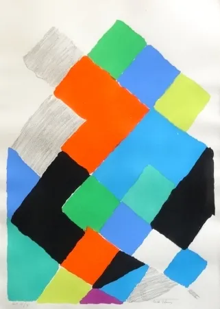 Estêncil Delaunay - Les illuminations de Rimbaud