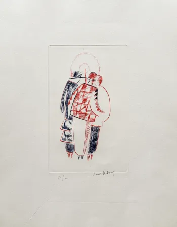 Água-Forte Delaunay - Les Trois Dames