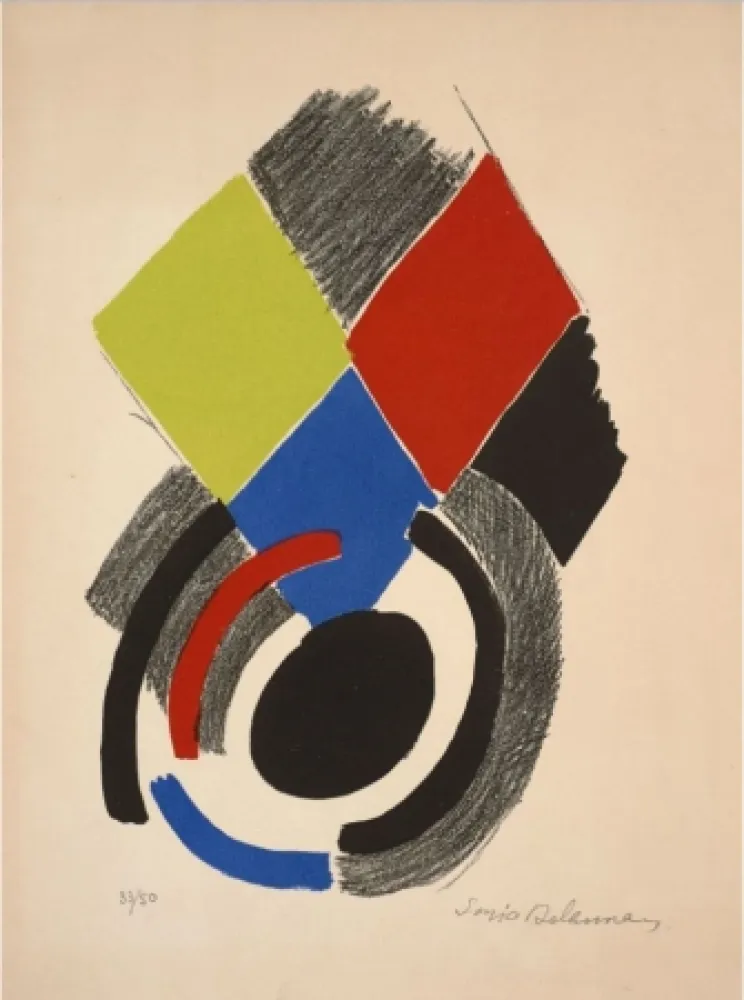 Litografia Delaunay - Magie des rythmes