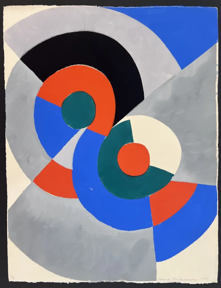 Estêncil Delaunay - Poésie de Mots, Poésie de Couleurs 