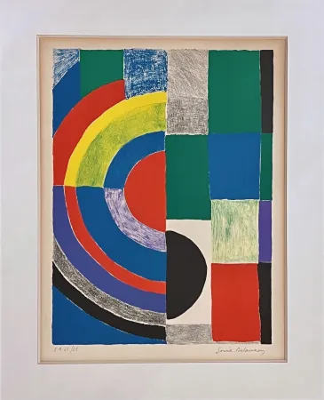 Litografia Delaunay - Rythme Colore