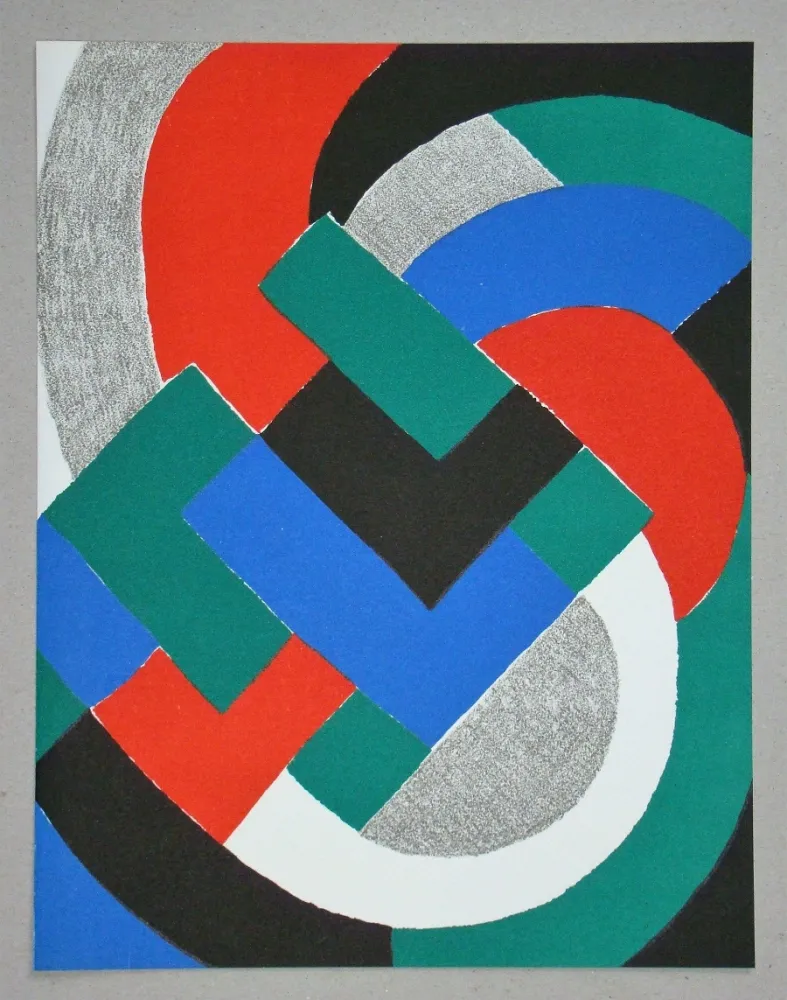Litografia Delaunay - Rythme couleurs