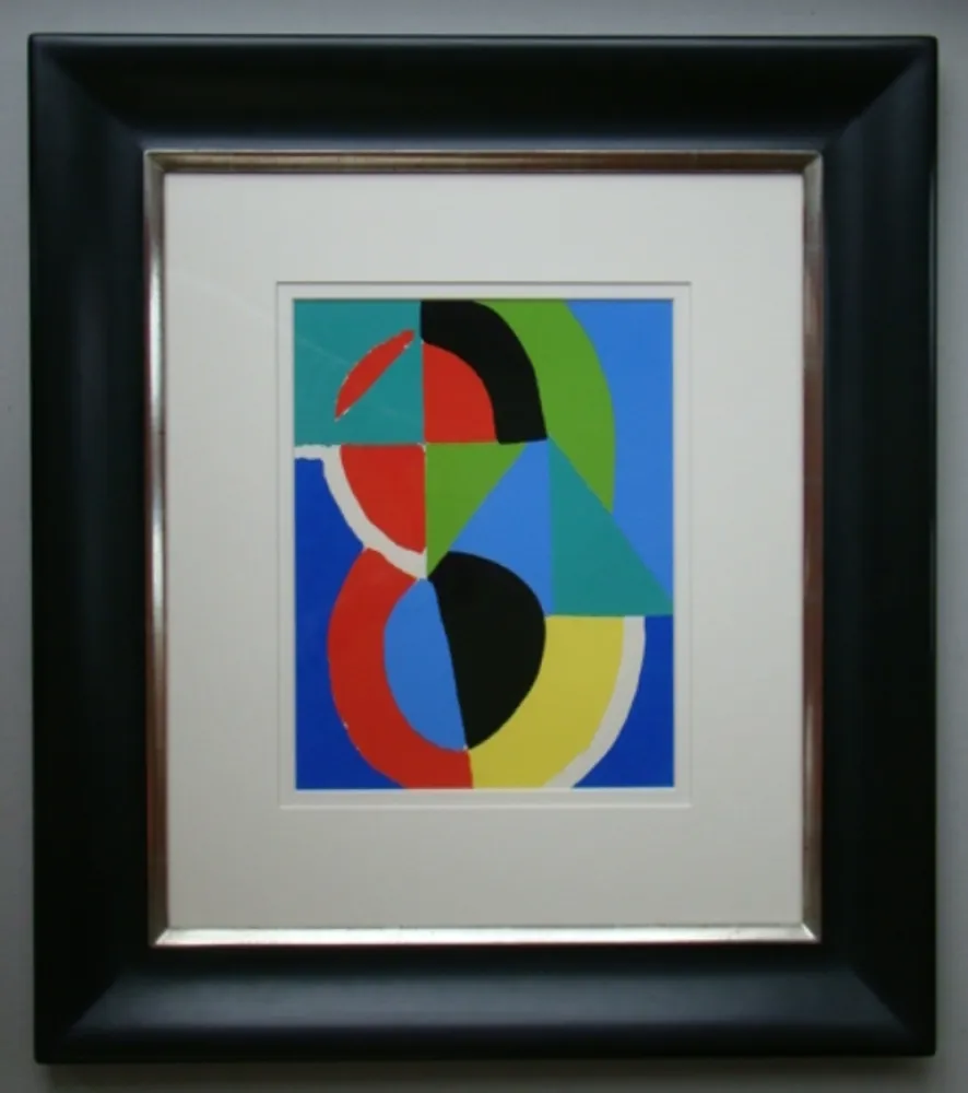Estêncil Delaunay - Rythme couleurs