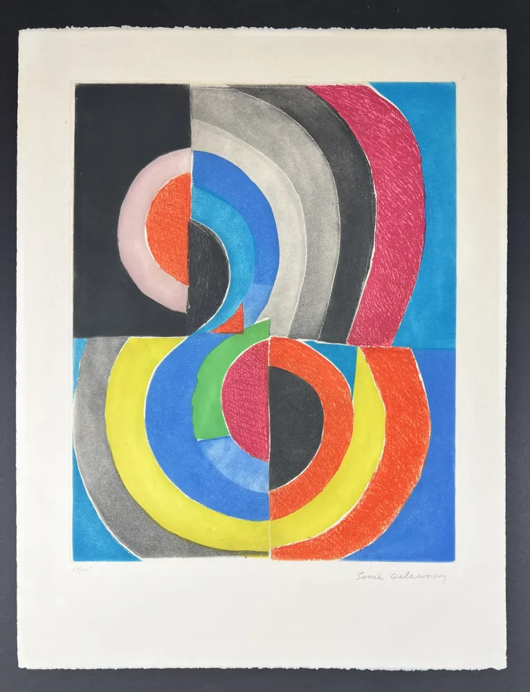 Gravura Delaunay - Untitled