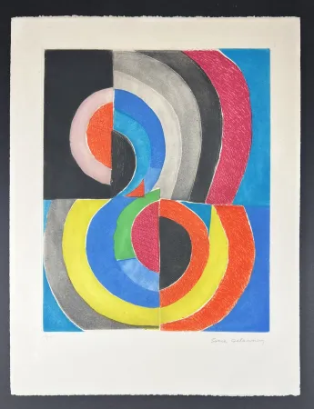 Gravura Delaunay - Untitled