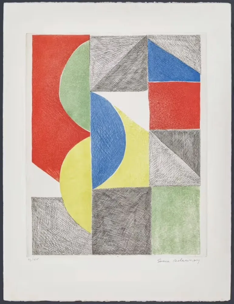 Gravura Delaunay - Untitled