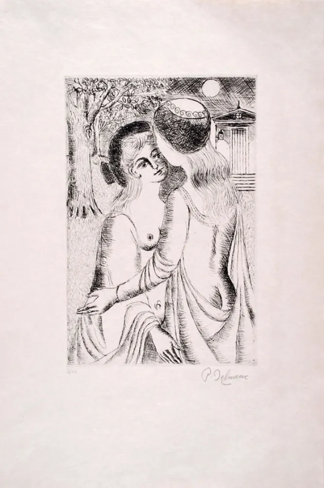 Água-Forte Delvaux - Douce Nuit