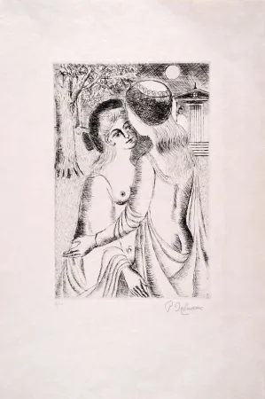 Água-Forte Delvaux - Douce Nuit