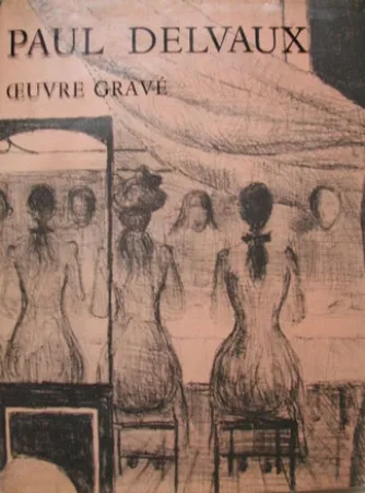 Livro Ilustrado Delvaux - Oeuvre Gravé