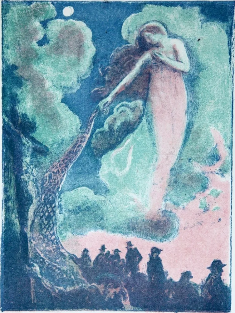 Livro Ilustrado Denis - Francis Thompson.  Poèmes.