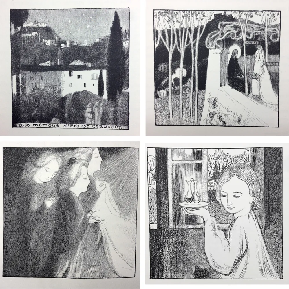 Xilogravura Denis - L'IMITATION DE JÉSUS-CHRIST. 216 gravures sur bois (Ambroise Vollard, 1903)